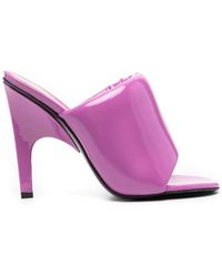 The Attico - Shoes > heels > heeled mules - Lyst