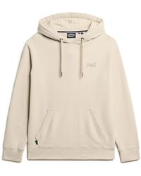 Superdry - Lichte Katoenen Essential Hoodie Mannen - Lyst