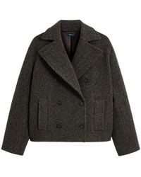 Soeur - Jassen ,Bruin ,Katoen Joseph Short Peacoat - Lyst