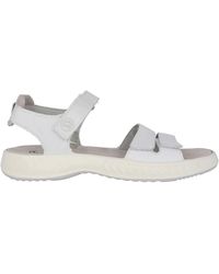 Ara - Schoenen ,Grijs ,Leer Grijze Damessandaal - Lyst