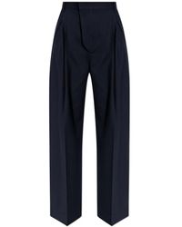 Victoria Beckham - Straight Trousers - Lyst