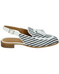 Pertini - Weiße Sling-Back Sandale - Lyst