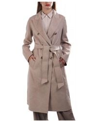 Marella - Belted Coat - Lyst
