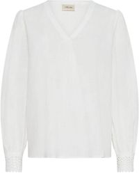 Cream - Overhemden ,Wit ,Blouses - Lyst