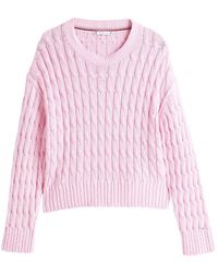 Tommy Hilfiger - Klassischer baumwollstrickpullover - Lyst