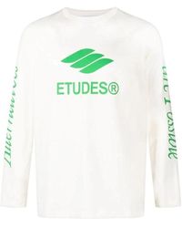 Etudes Studio - Wonder eco off langarmshirt études - Lyst