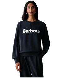Barbour - Hartland Crew Sweatshirt - Lyst