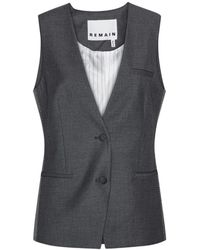 REMAIN Birger Christensen - Waistcoats - Lyst
