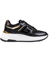 Guess - Platform Lace-Up Sneakers - Lyst