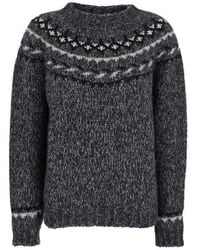 P.A.R.O.S.H. - Round-Neck Knitwear - Lyst