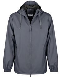Rains - Jassen ,Grijs ,Polyester Storm Breaker Jacket - Lyst