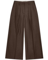 Birgitte Herskind - Broeken ,Bruin ,Linnen Lotus Linnen Broek - Lyst