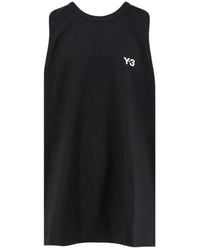 Y-3 - Sleeveless Tops - Lyst