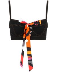 Emilio Pucci - Tops > sleeveless tops - Lyst