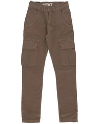 Alpha Industries - Taupe Streetwear Agent Pant - Lyst