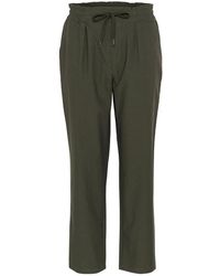 Cream - Straight Trousers - Lyst