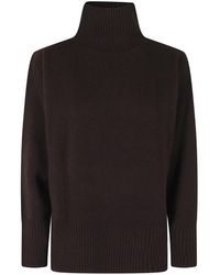 Roberto Collina - Truien & Vesten ,Bruin ,Coltruien - Lyst