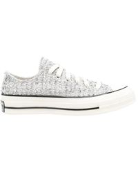Converse - Schoenen ,Grijs ,Tweed Chuck 70 Metallic Tweed - Lyst