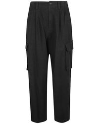 Yohji Yamamoto - Straight Trousers - Lyst