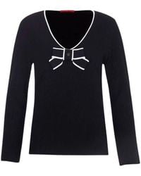 Carolina Herrera - V-Neck Knitwear - Lyst