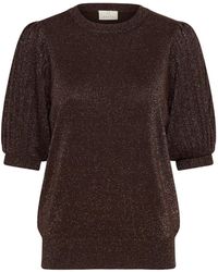 Kaffe - Rundhals-Strickware - Lyst