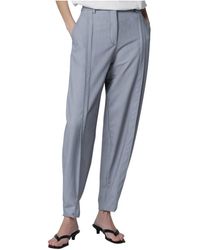 Thelatest - Tapered Trousers - Lyst