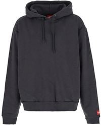 The North Face - Hoodies & Sweatvesten ,Grijs ,Zwarte Sweater Rode Box Hoodie - Lyst