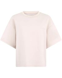 Philipp Plein - Fitness ,Roze ,Katoen Round Neck T-Shirt Icon Scratch - Lyst