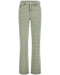 Guess Daredevil Bootcut Jeans in Blue Lyst
