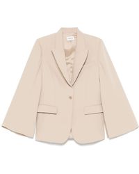 P.A.R.O.S.H. - Jassen Button-Up Jas Met Zakken - Lyst