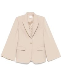 P.A.R.O.S.H. - Jassen Button-Up Jas Met Zakken - Lyst