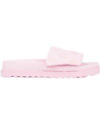 Guess - Schoenen ,Roze ,Fabio Slide - Lyst