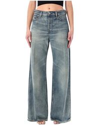 DIESEL - Wide Jeans - Lyst