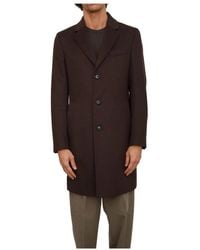 HUGO - Jassen ,Bruin ,Wol H-Hyde-254 Coat - Lyst