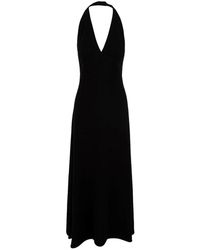 Aspesi - Kleedjes ,Zwart ,Maxi-Jurk - Lyst
