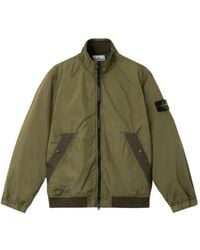 Stone Island - Wool And Nylon Bomber Jacket - Lyst