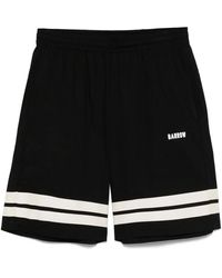Barrow - Schwarze popeline shorts - Lyst