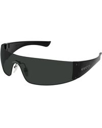 Gucci - Vintage Kunststoff Wrap Sonnenbrille - Lyst
