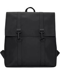 Rains - Schwarze msn tasche mini w3 01 schwarze tasche - Lyst