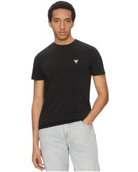 Guess - Crewneck Short Sleeve Original Logo Tee - Lyst