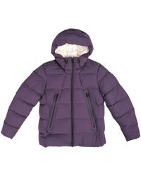 Heskimo - Jassen ,Paars ,Nylon Air Short Parka Bistretch - Lyst