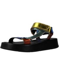 Mjus - Flat Sandalen - Lyst