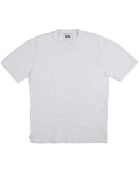 Alpha Studio - T-shirt uomo in cotone tecnico bianco - Lyst