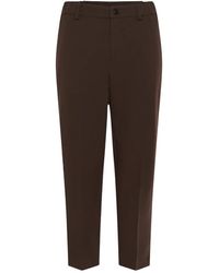 Kaffe - Broeken ,Bruin ,Broek - Lyst