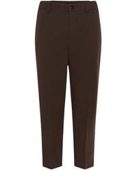 Kaffe - Cropped Trousers - Lyst