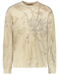 John Elliott - Geribbeld Katoenen T-Shirt - Lyst