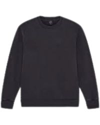 Deus Ex Machina - Hoodies & Sweatvesten ,Zwart ,Shield Garment-Dyed Crew - Lyst