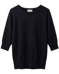 Drumohr - Scollo Barca Maniche 3/4 - Lyst