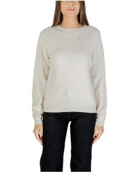 Liu Jo - Sprankelende Crew Neck Gebreide Trui - Lyst