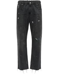 MM6 by Maison Margiela - Straight Jeans - Lyst
